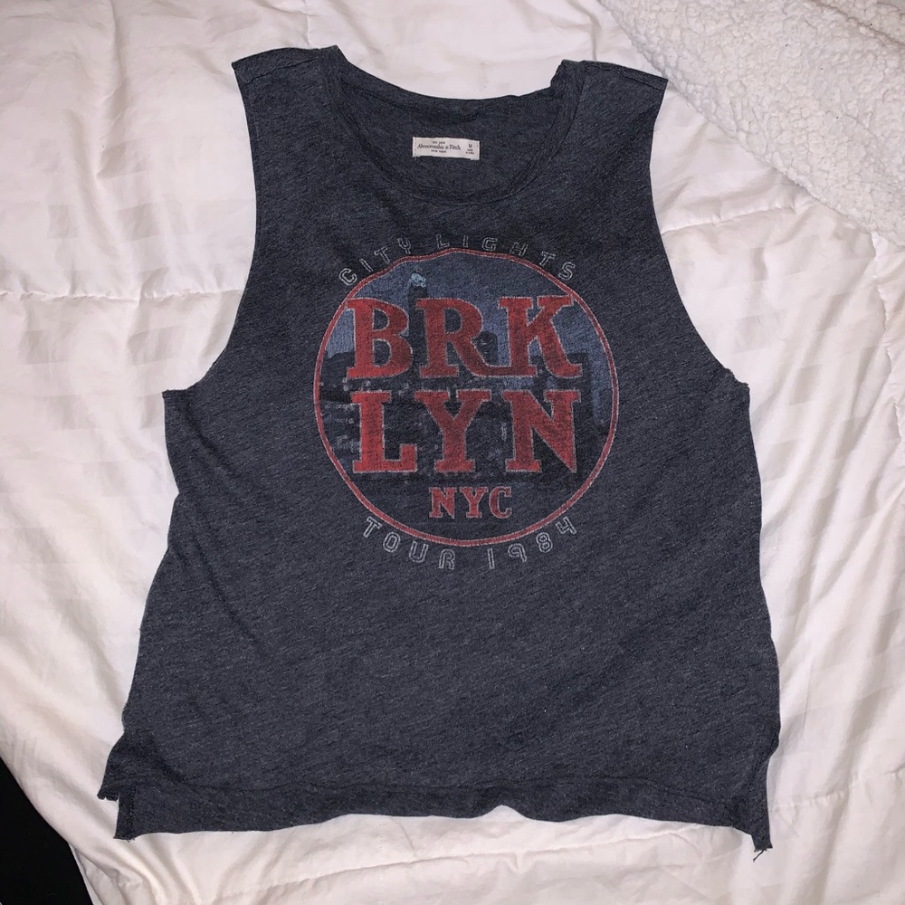 Abercrombie Sleeveless Graphic Tee